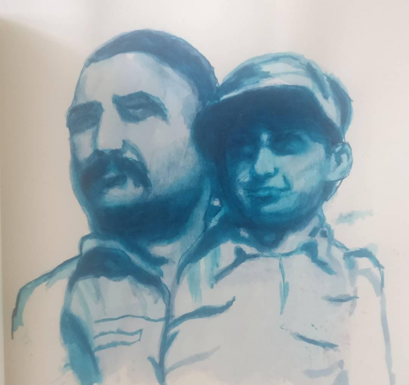 حمید سپهروند - نقاشی از مسعود سپهروند